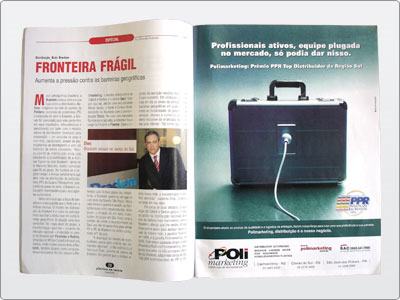 Polimarketing, MÃ­dia impressa, AnÃºncio Revista, Uma PÃ¡gina 14