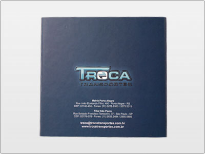 Troca Transportes, Impresso, Folder 01